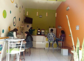 Bubble Tea Coffe inside