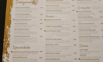 Marifran Cocina Casual menu