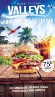 Hamburguesas Valleys Burger food