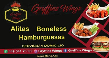 Griffin's Wings food