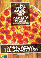 Pablo's Pizza food