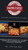 Bambinos Casa Pizzera food