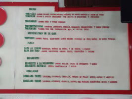 Pizzas Trevi Mache menu