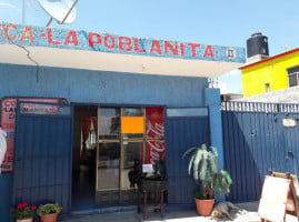 La Poblanita outside