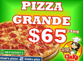 Clak's Pizza food