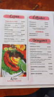 La Vara Del Eje menu