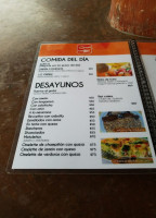 Sazón Veracruzano menu