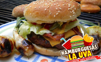 Hamburguesas La Uva food