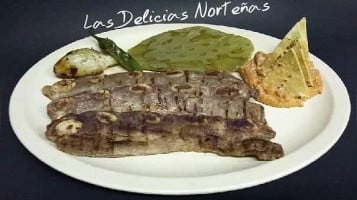 Las Delicias Norteñas food