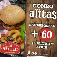 Las Forajidas Burger food