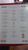 Beograd-belgrado Serbio menu