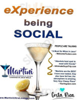 Martini Ultra Lounge Tapas food