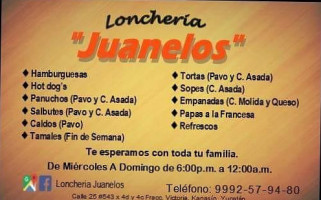 Lonchería Juanelos inside