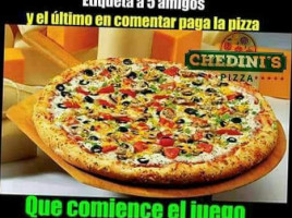 Chedini's Pizza food