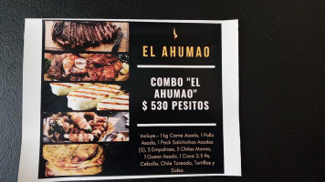 El Ahumao Pollo Y Carne Asada menu