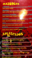 Donde Los Costeños menu