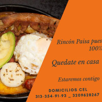 Rincon Paisa food