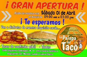 La Palapa Del Taco food