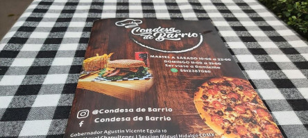 Condesa De Barrio food