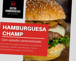 Bistro Hamburguesas food