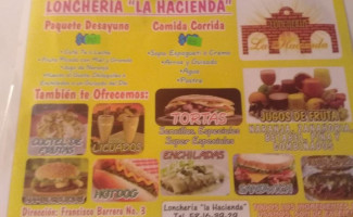 Lonchería La Hacienda food