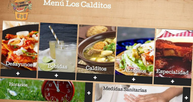 Los Calditos food