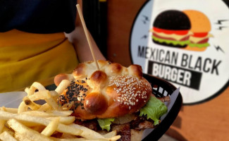 Mexican Black Burger food