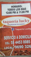 Taqueria Lucky food