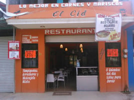 Carnes Y Mariscos El Cid inside