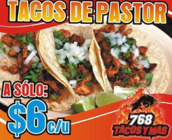 768 Tacos Y Mas food