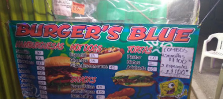 Burger Blue food