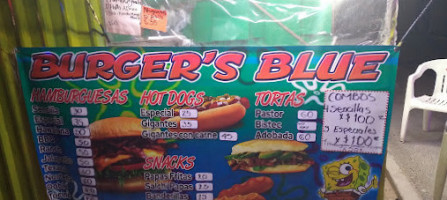 Burger Blue food