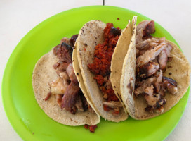 Tacos De Lechón Y Borrego inside