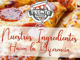 Pronto Pizza food