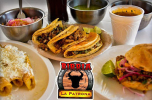 Birria La Patrona food