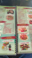 Los Aguachiles menu