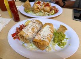 Las Chimichangas food