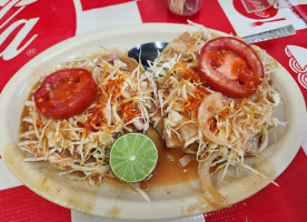 Tacos El Patrón food