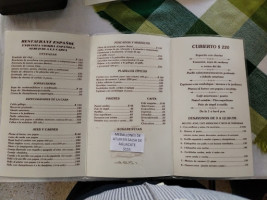 Espanol menu