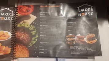 Smoke House San Jacinto menu