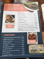 Meropuerto Marisquería menu