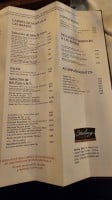 The Argentine Cow menu