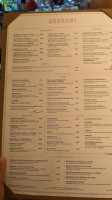 Negroni Midtown menu