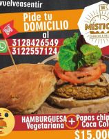 Mistica Burger food