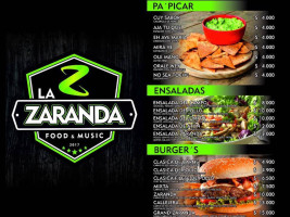 La Zaranda Food Music food