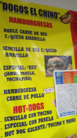 Hamburguesería Y Dogos El Chino. food