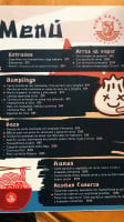 Miau Zedong menu