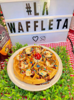 The Waffle Factory food