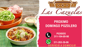 Las Cazuelas food