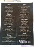 Stone Patio menu